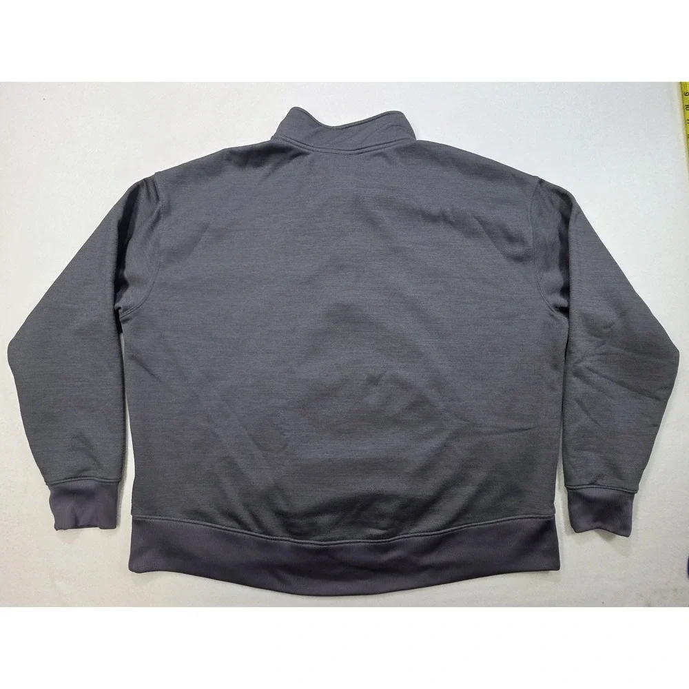 Nike 1/4 Zip Pullover Sweatshirt 1X XL Women's Gray Fleece Mock Neck LIMITED USE
